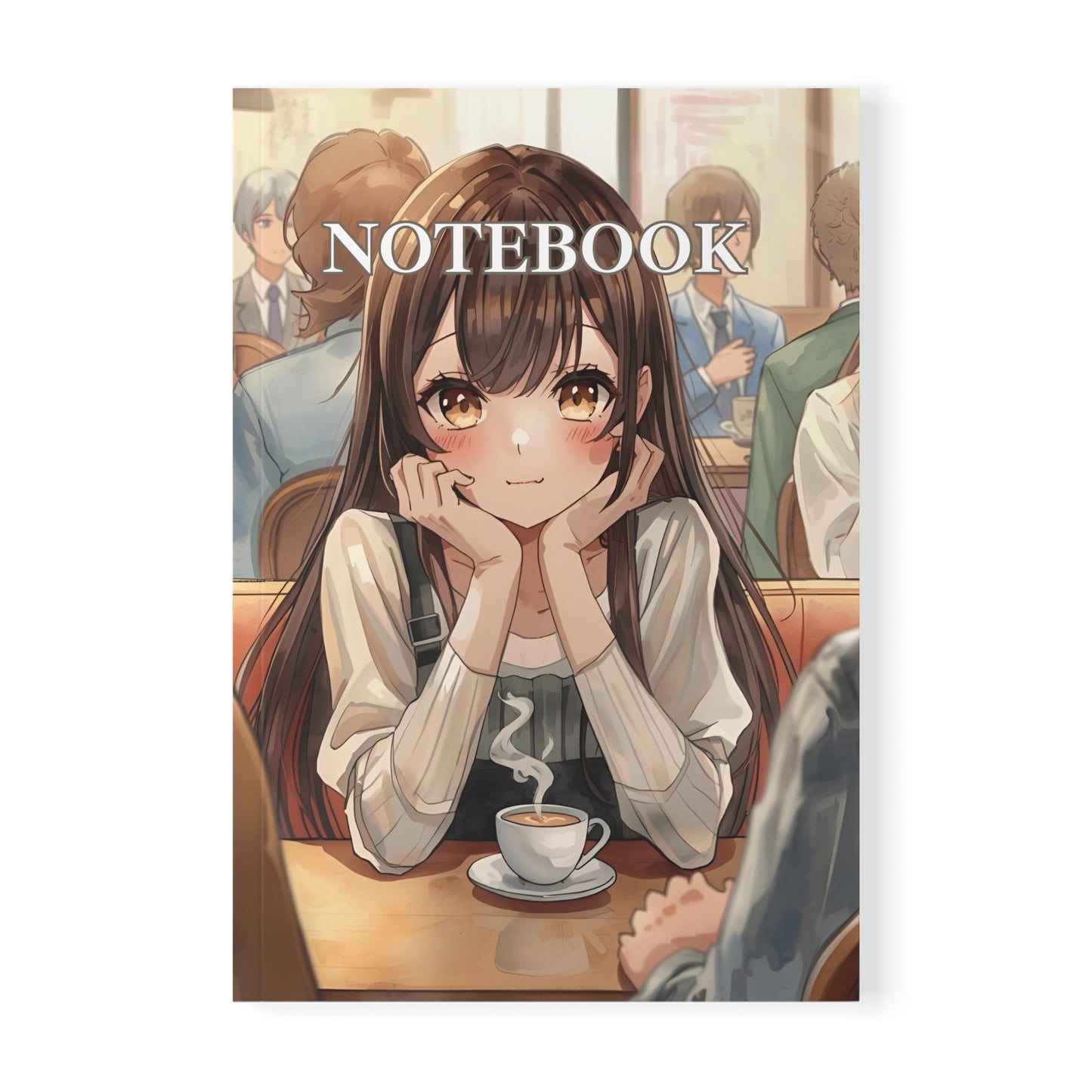 ☕ Coffee & Daydreams – A5 Softcover Notebook