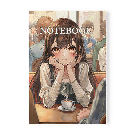 β Coffee & Daydreams β A5 Softcover Notebook
