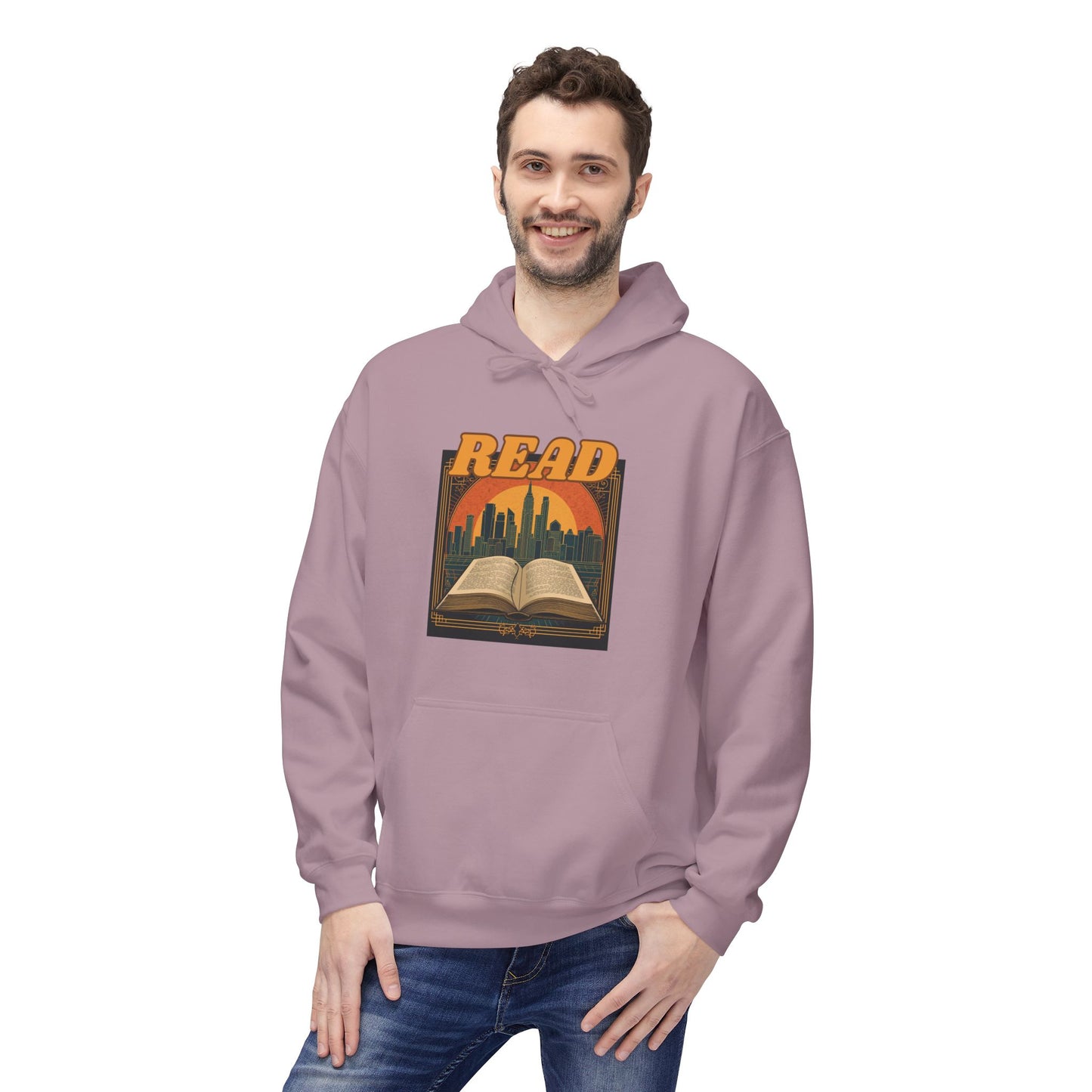 π Read More β Retro Book Lover Fleece Hoodie