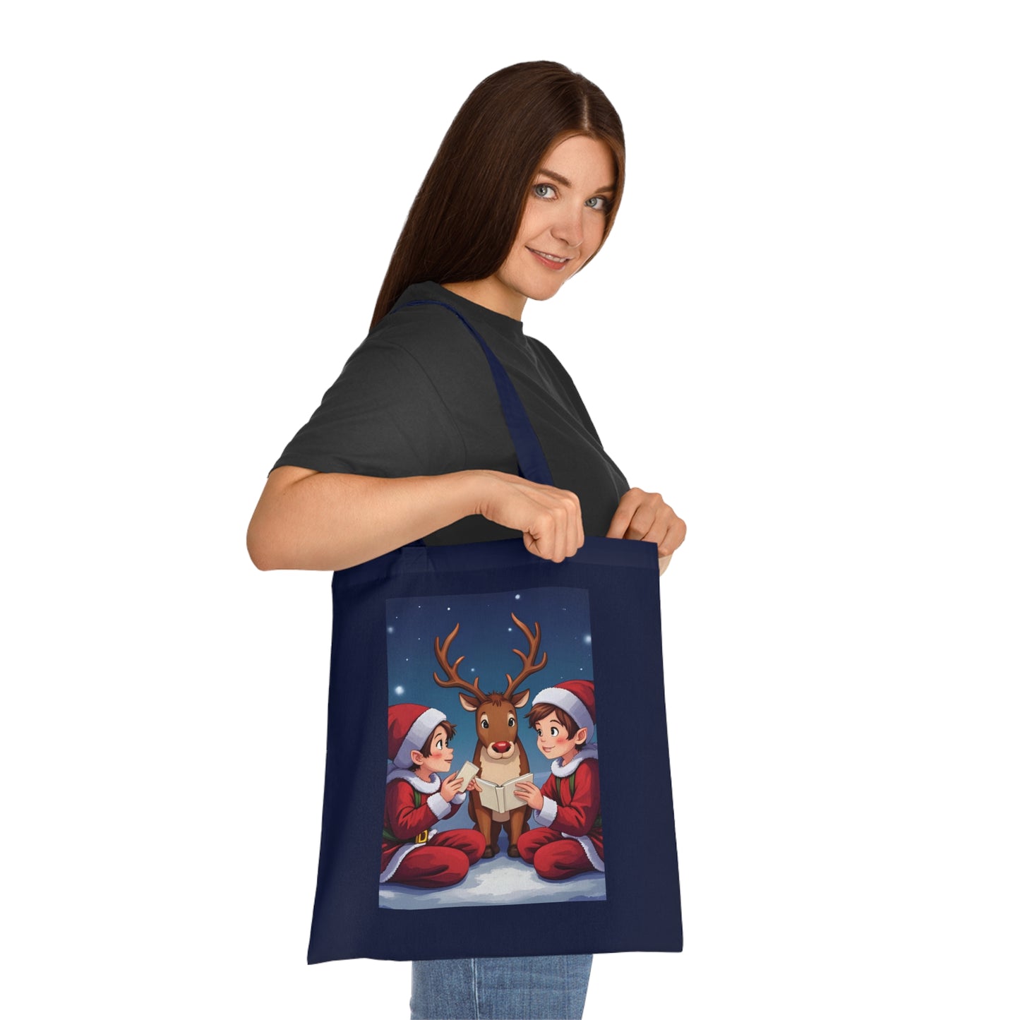 Letters To Rudolph Festive Christmas Tote Bag – 100% Cotton