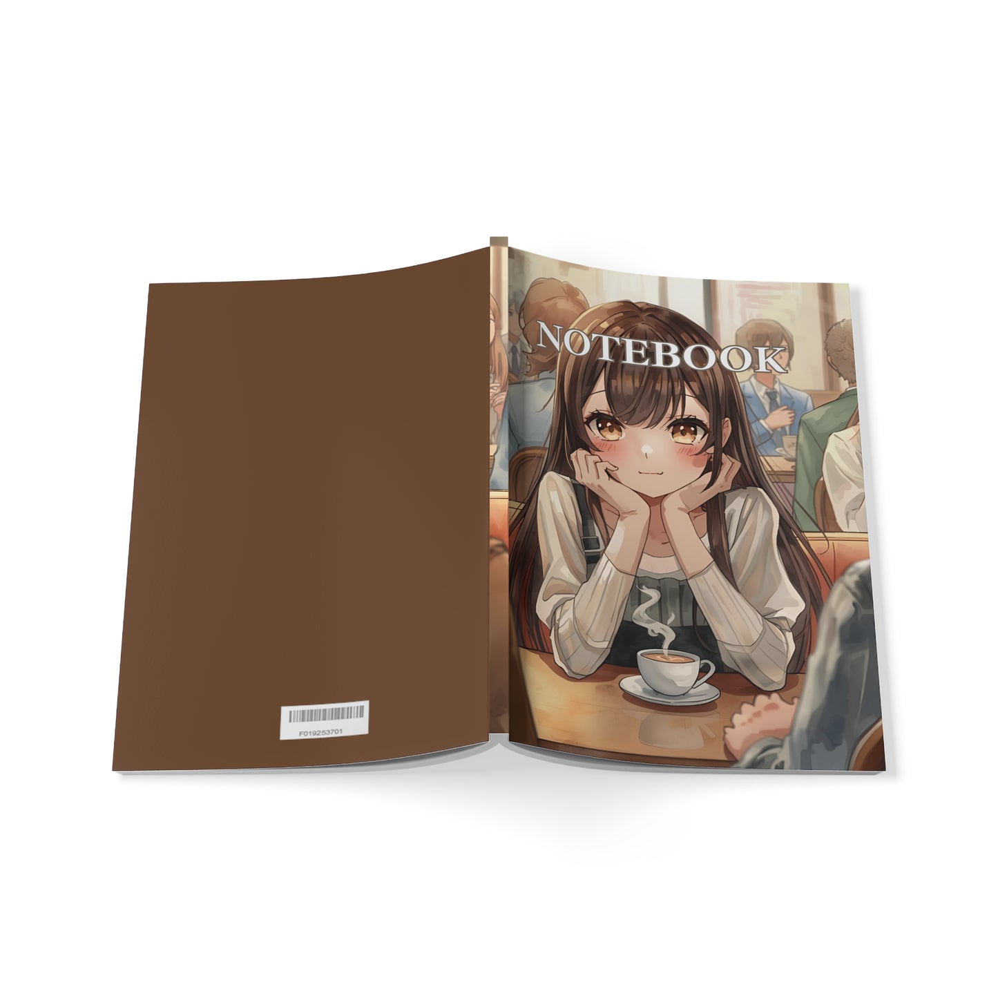 ☕ Coffee & Daydreams – A5 Softcover Notebook