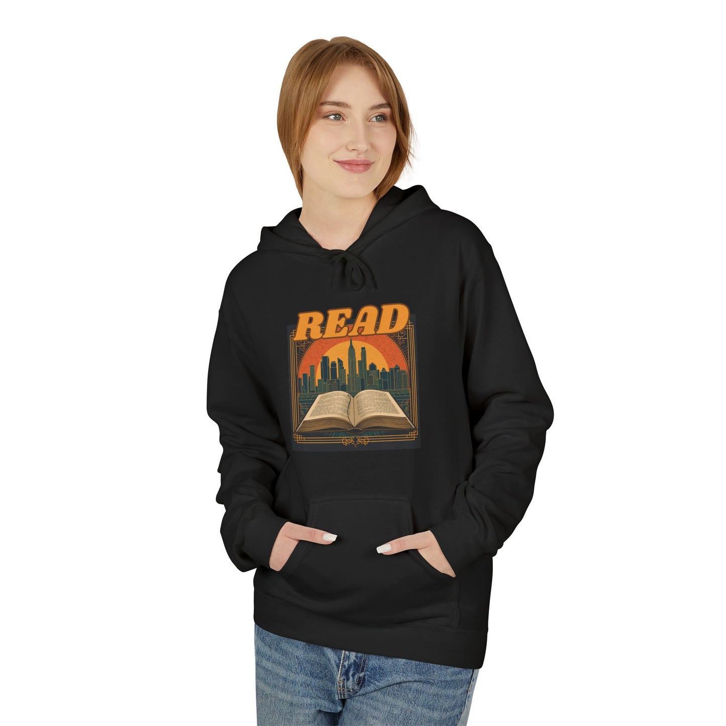 π Read More β Retro Book Lover Fleece Hoodie