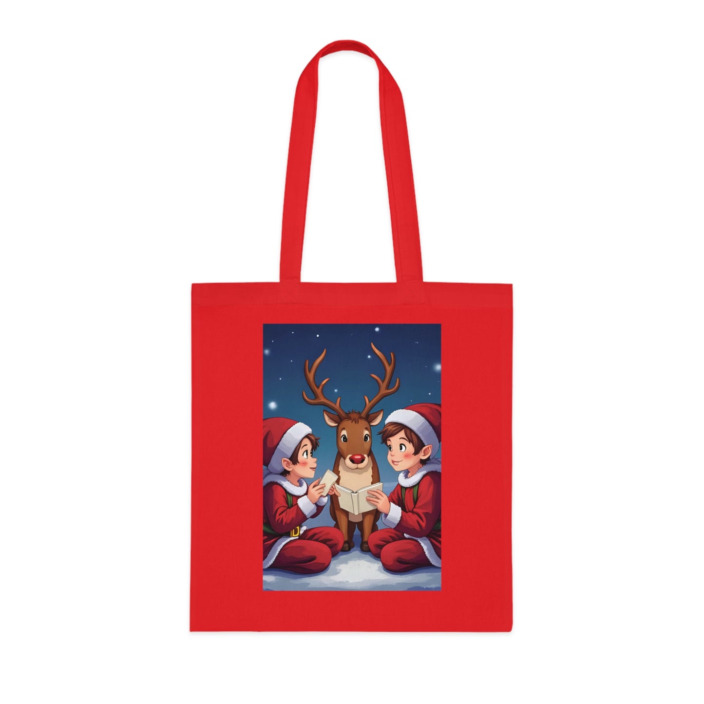Letters To Rudolph Festive Christmas Tote Bag – 100% Cotton