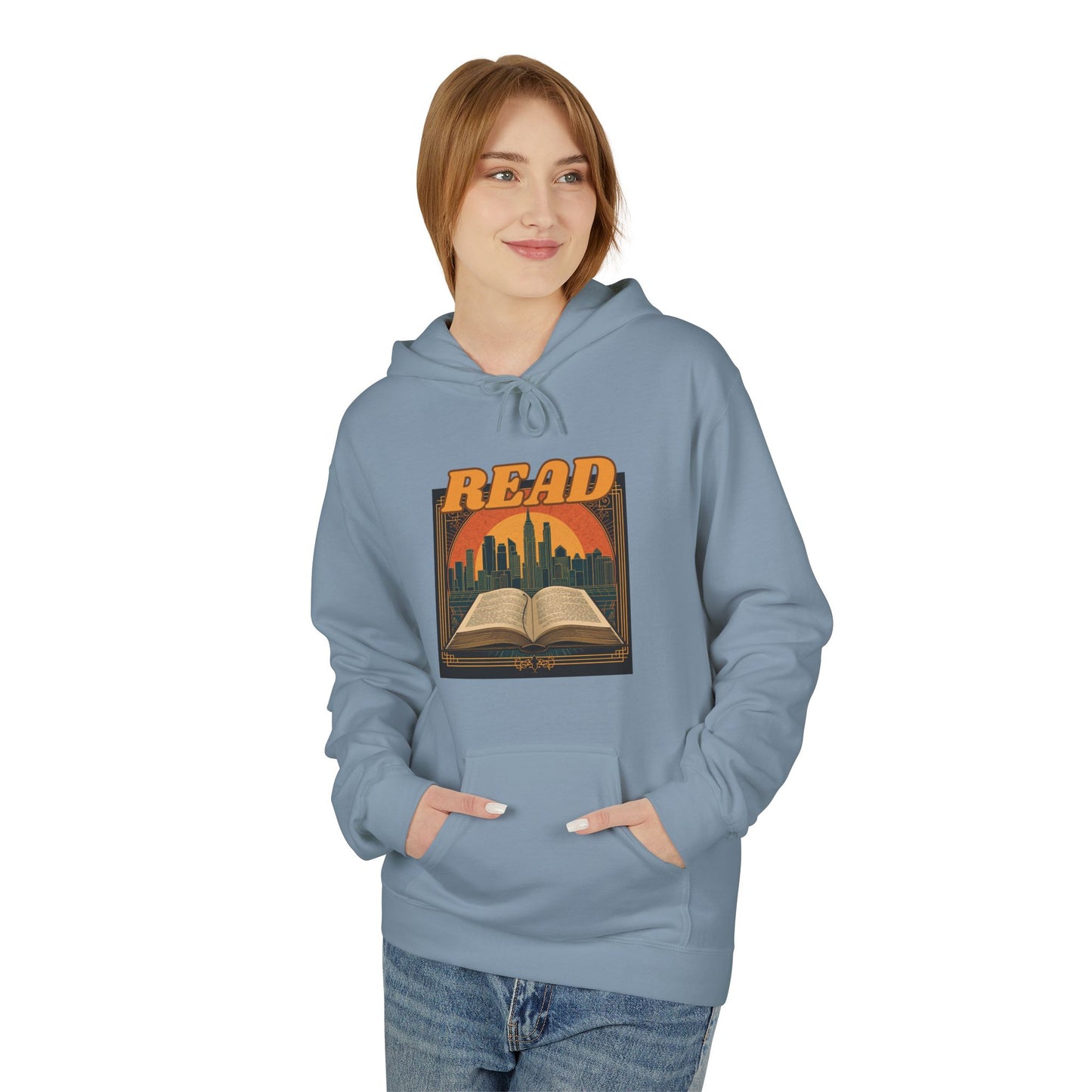 π Read More β Retro Book Lover Fleece Hoodie