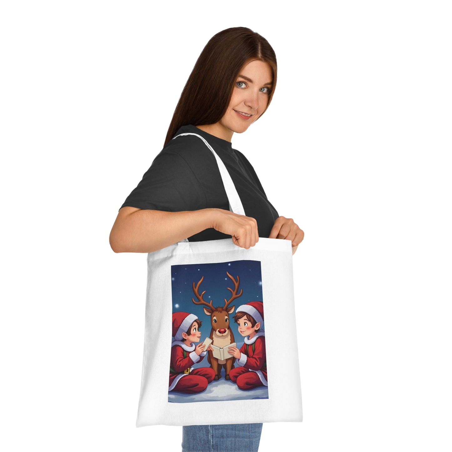 Letters To Rudolph Festive Christmas Tote Bag – 100% Cotton