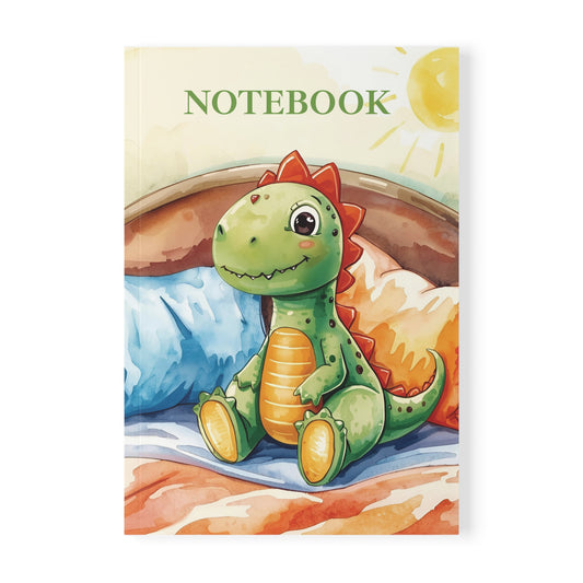 π¦ Dino Dreams β Cute A5 Softcover Notebook