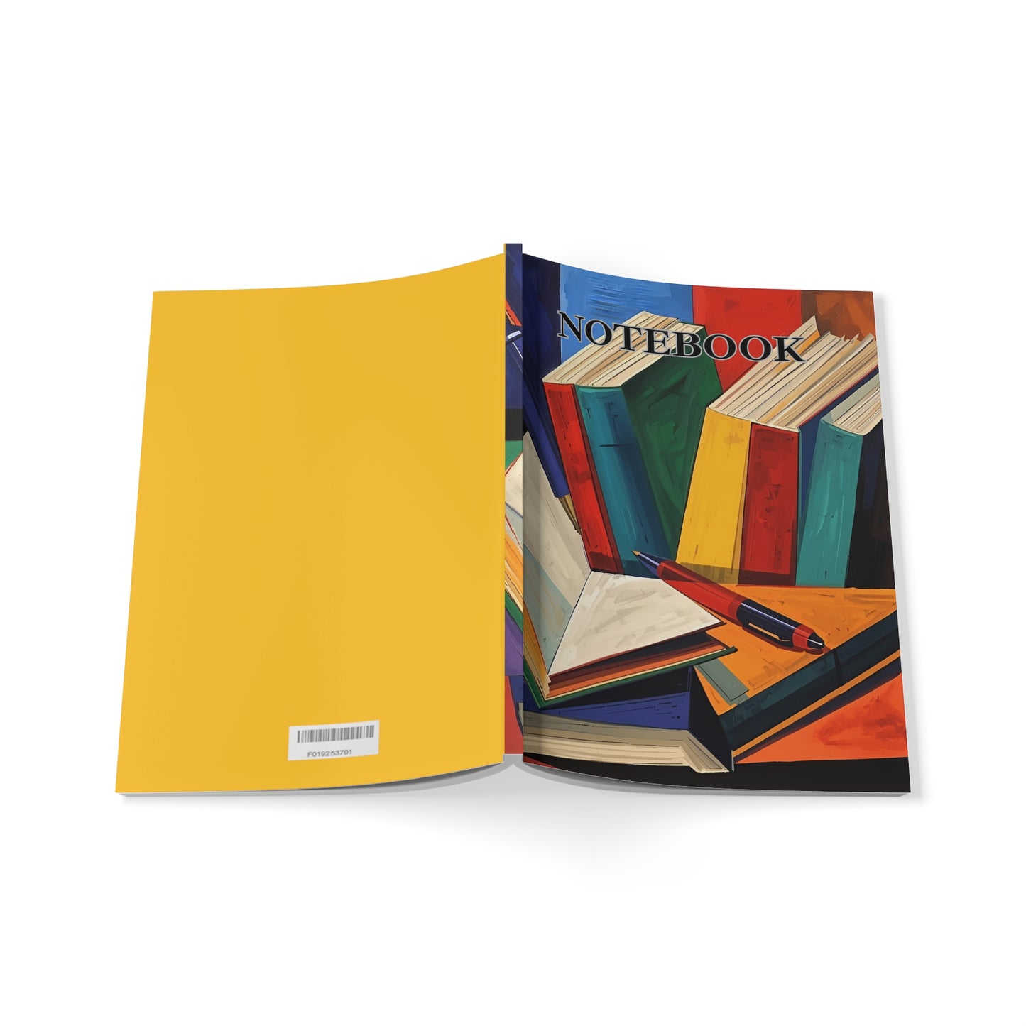 🎨 The Book Lover’s Desk – A5 Softcover Notebook