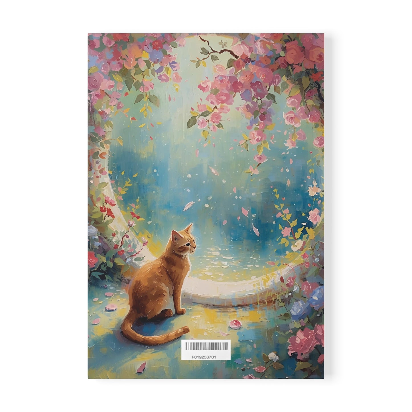 Whiskers in Bloom – Tranquil Cat Garden Notebook