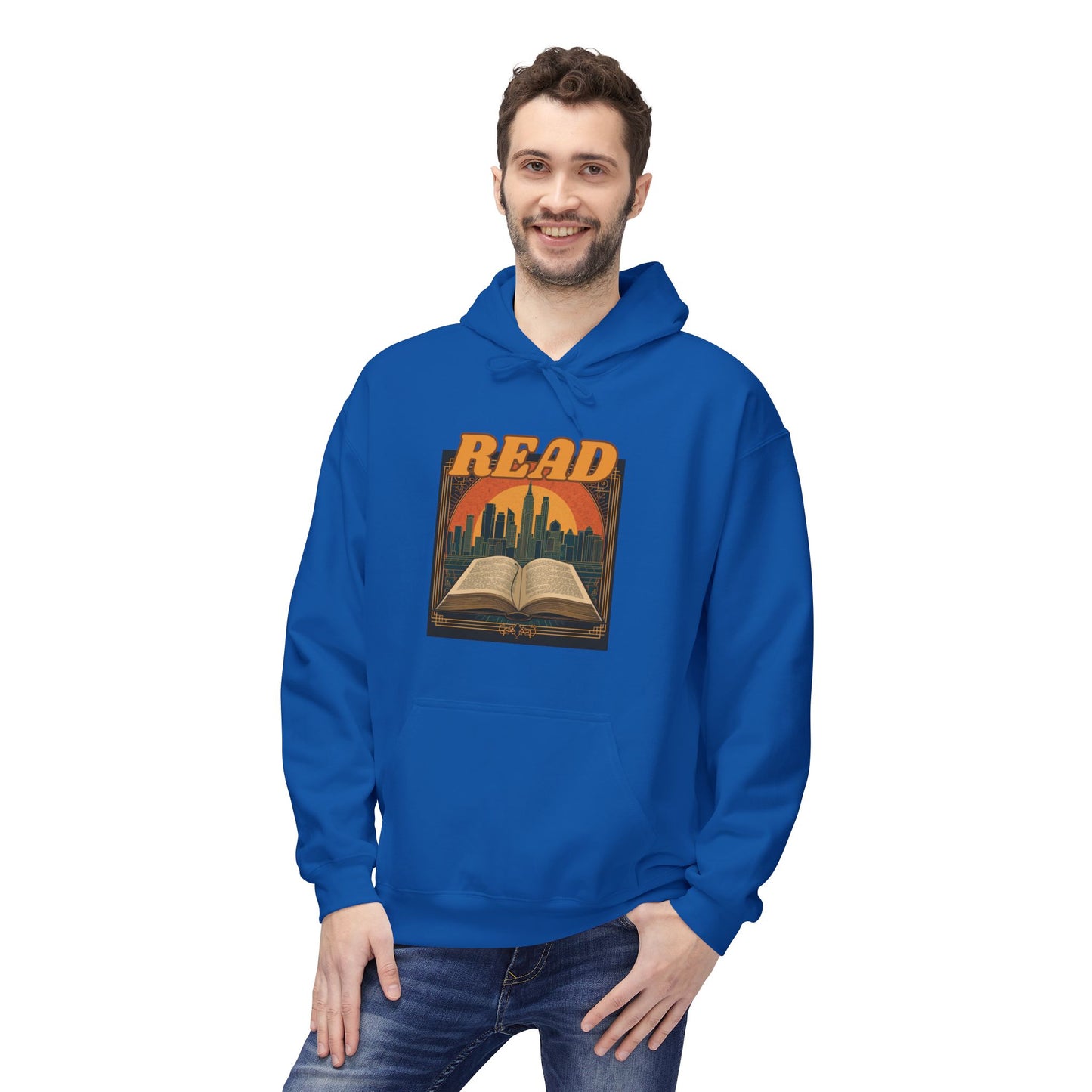 π Read More β Retro Book Lover Fleece Hoodie