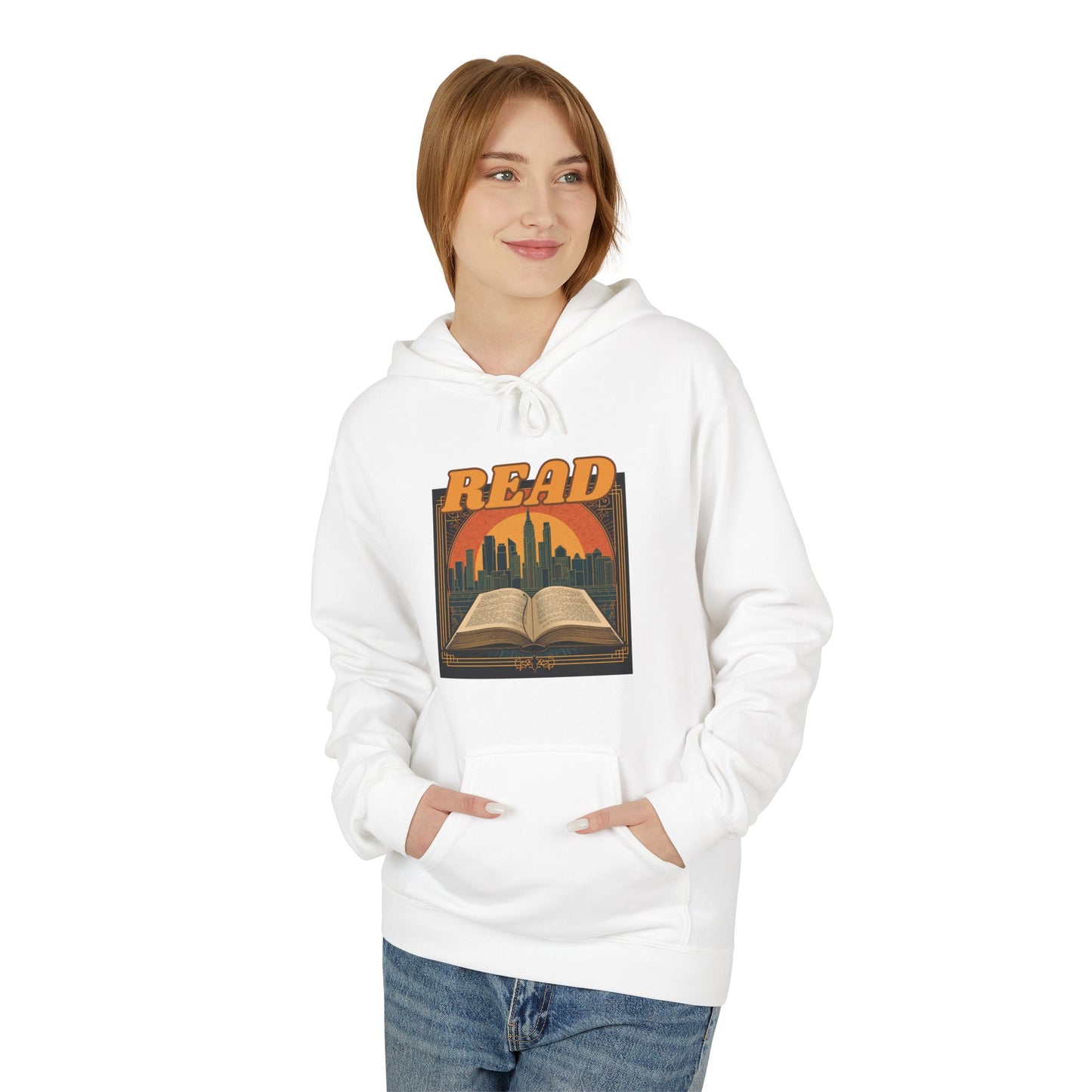π Read More β Retro Book Lover Fleece Hoodie