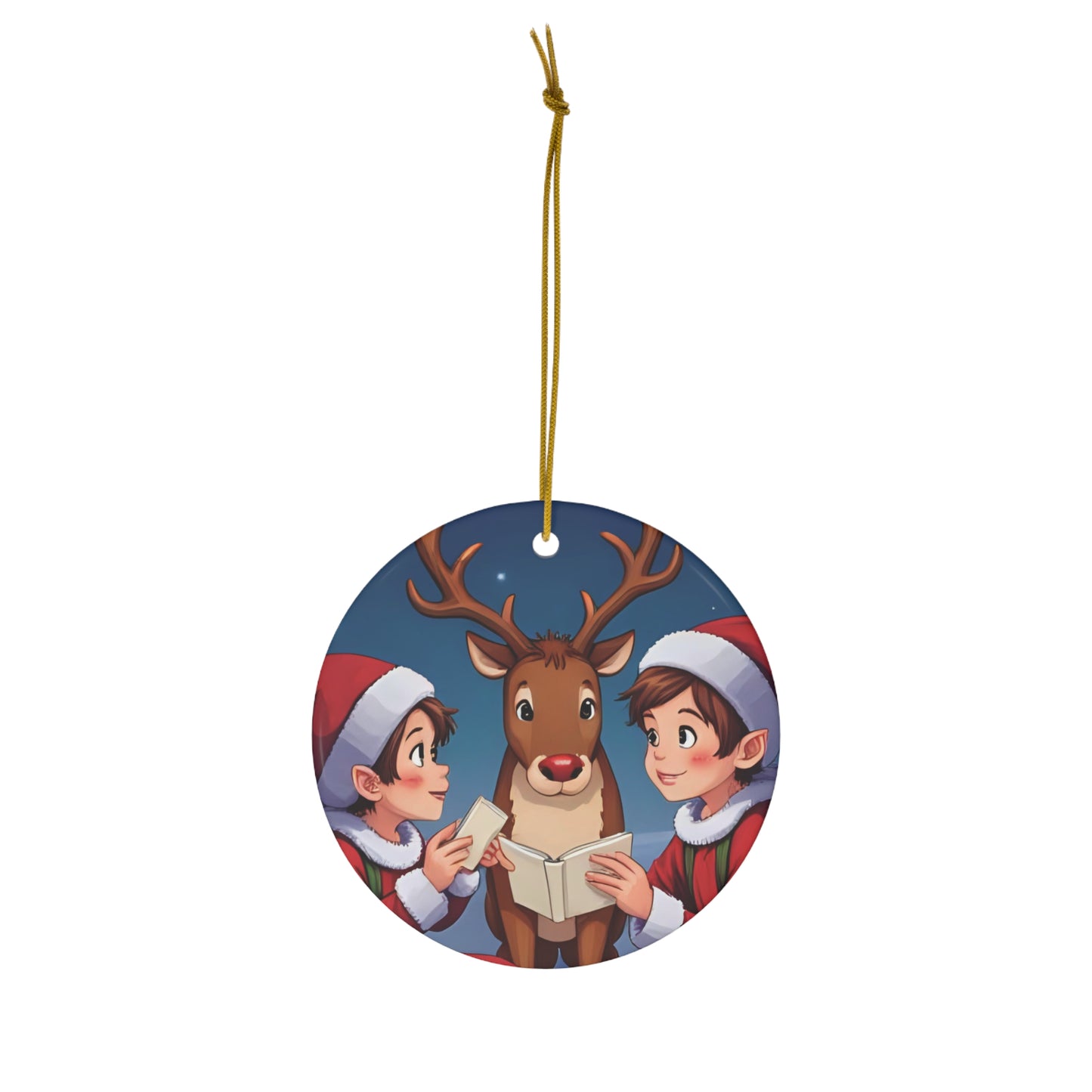 Letters to Rudolph Ceramic Ornament – Limited Edition Christmas Decoration
