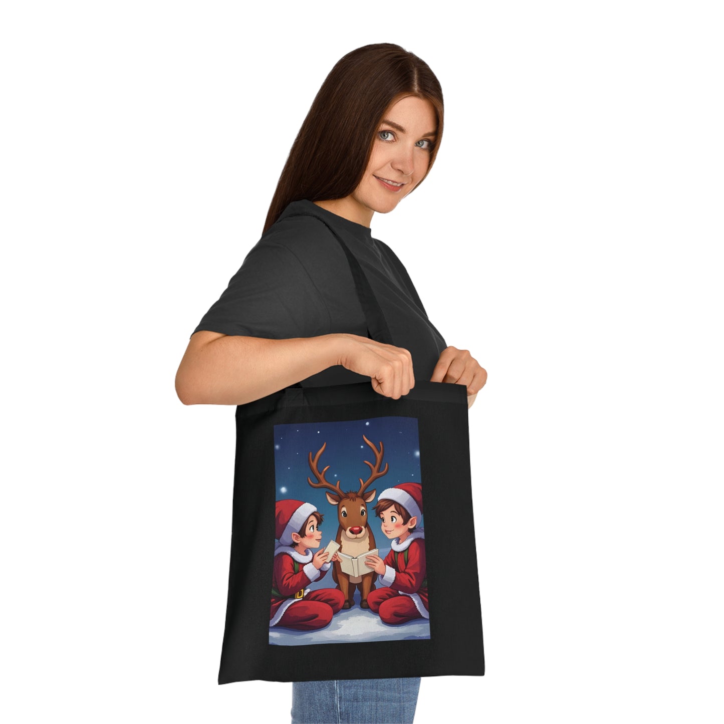 Letters To Rudolph Festive Christmas Tote Bag – 100% Cotton