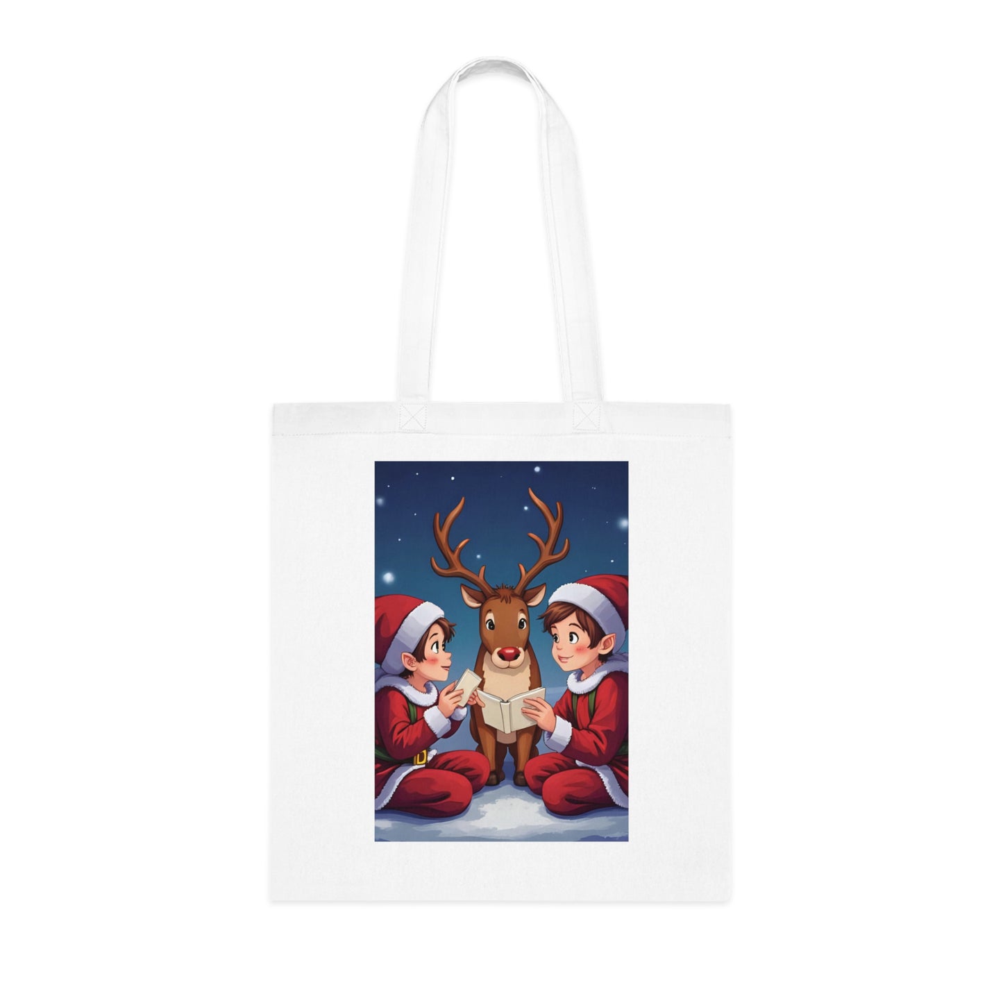 Letters To Rudolph Festive Christmas Tote Bag – 100% Cotton