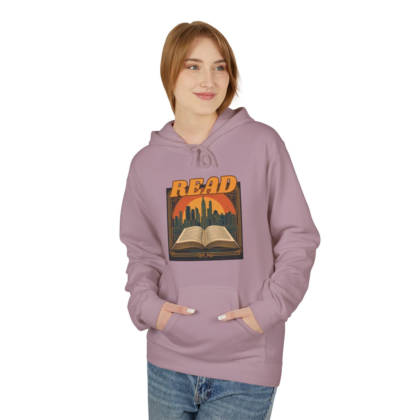 π Read More β Retro Book Lover Fleece Hoodie