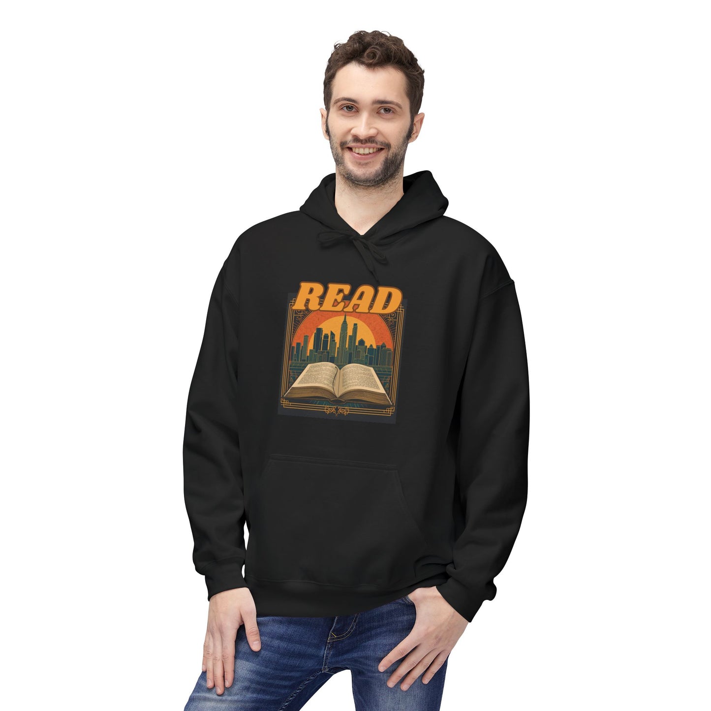 π Read More β Retro Book Lover Fleece Hoodie