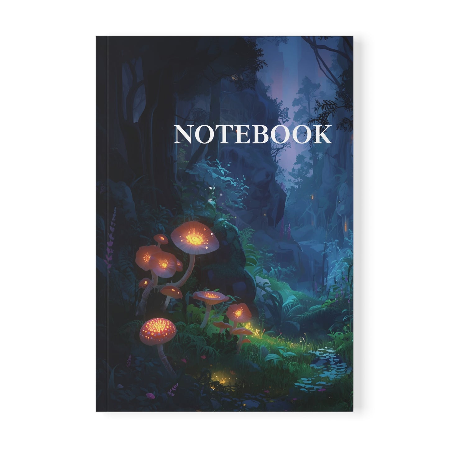 π Moonlit Grove β A5 Softcover Notebook