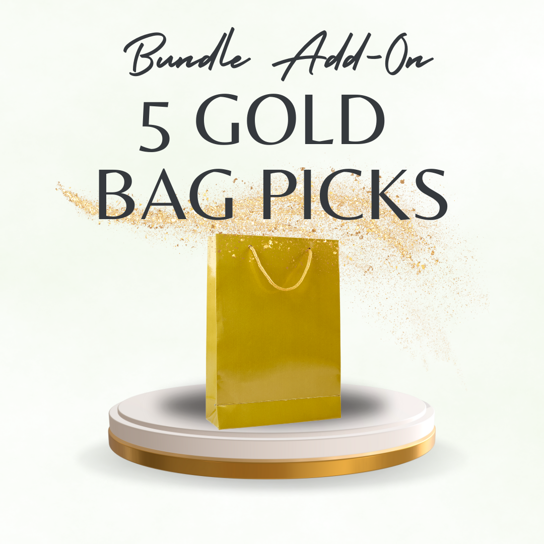 BUNDLE ADD ON - 5 EXTRA GOLD PICKS!