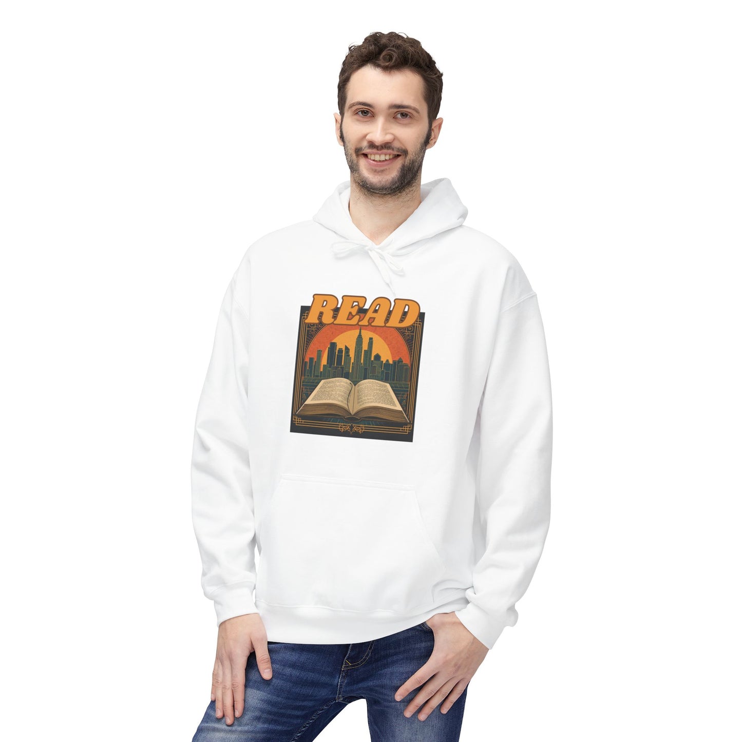 π Read More β Retro Book Lover Fleece Hoodie