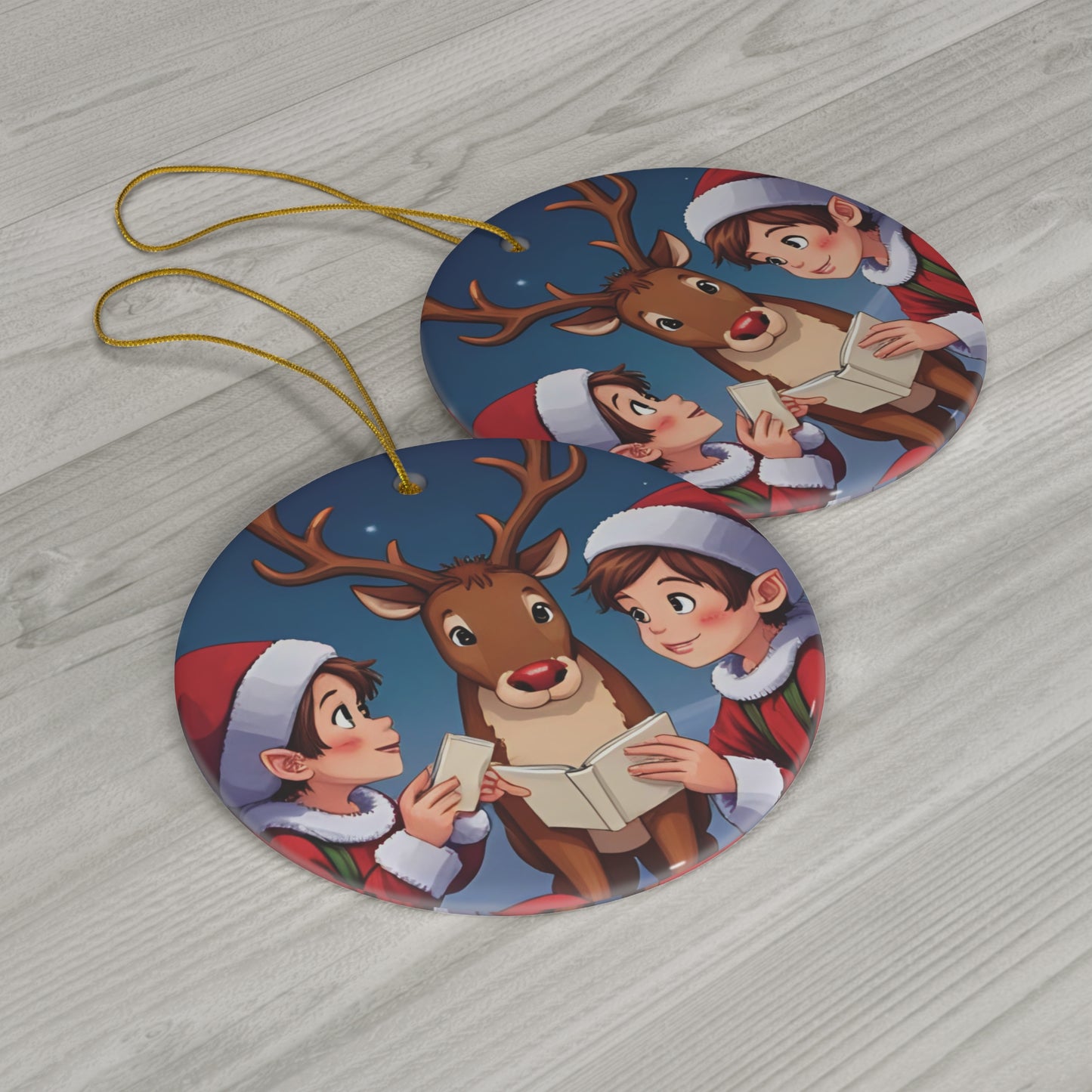 Letters to Rudolph Ceramic Ornament – Limited Edition Christmas Decoration