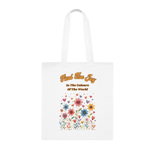 Find the Joy β Colourful Positivity Tote Bag