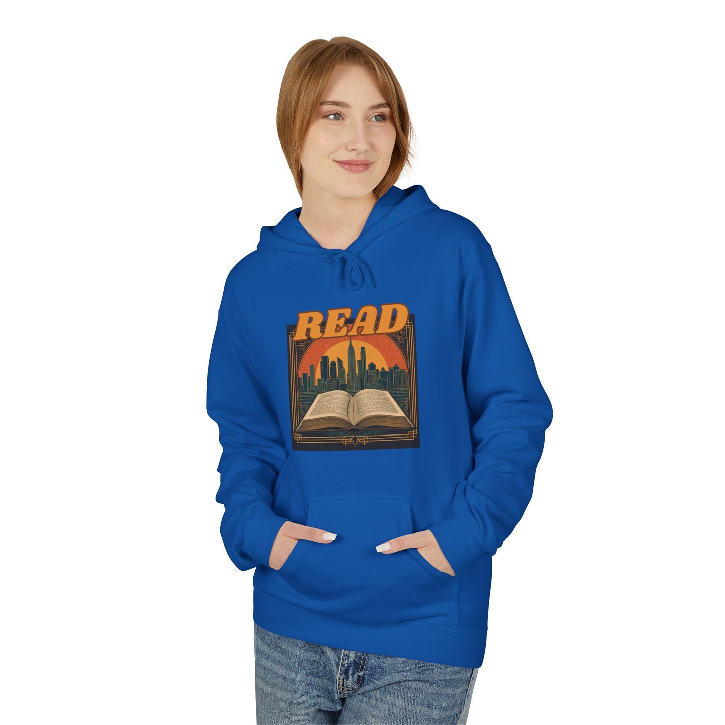 π Read More β Retro Book Lover Fleece Hoodie