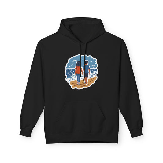 🌊 Ocean View Unisex Fleece Hoodie