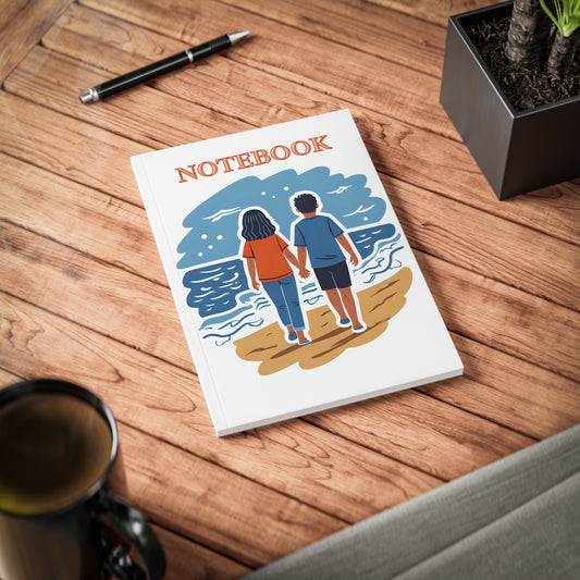 Ocean View A5  Softcover Notebook