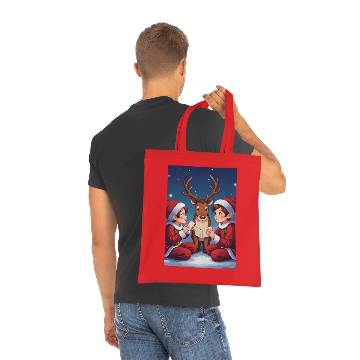 Letters To Rudolph Festive Christmas Tote Bag – 100% Cotton