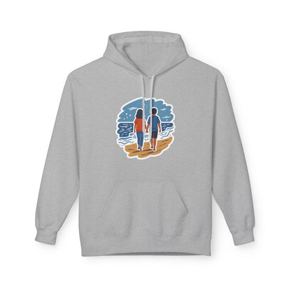 🌊 Ocean View Unisex Fleece Hoodie