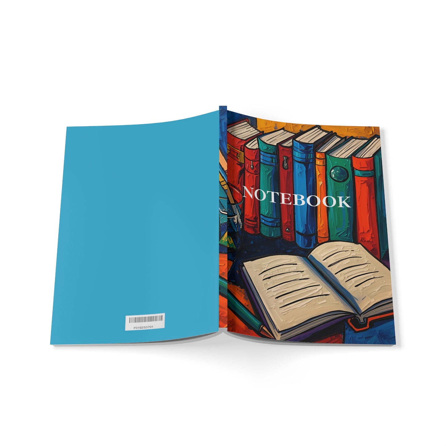 📚 The Reader’s Palette – A5 Softcover Notebook