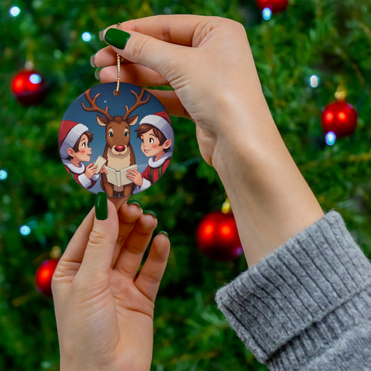 Letters to Rudolph Ceramic Ornament – Limited Edition Christmas Decoration