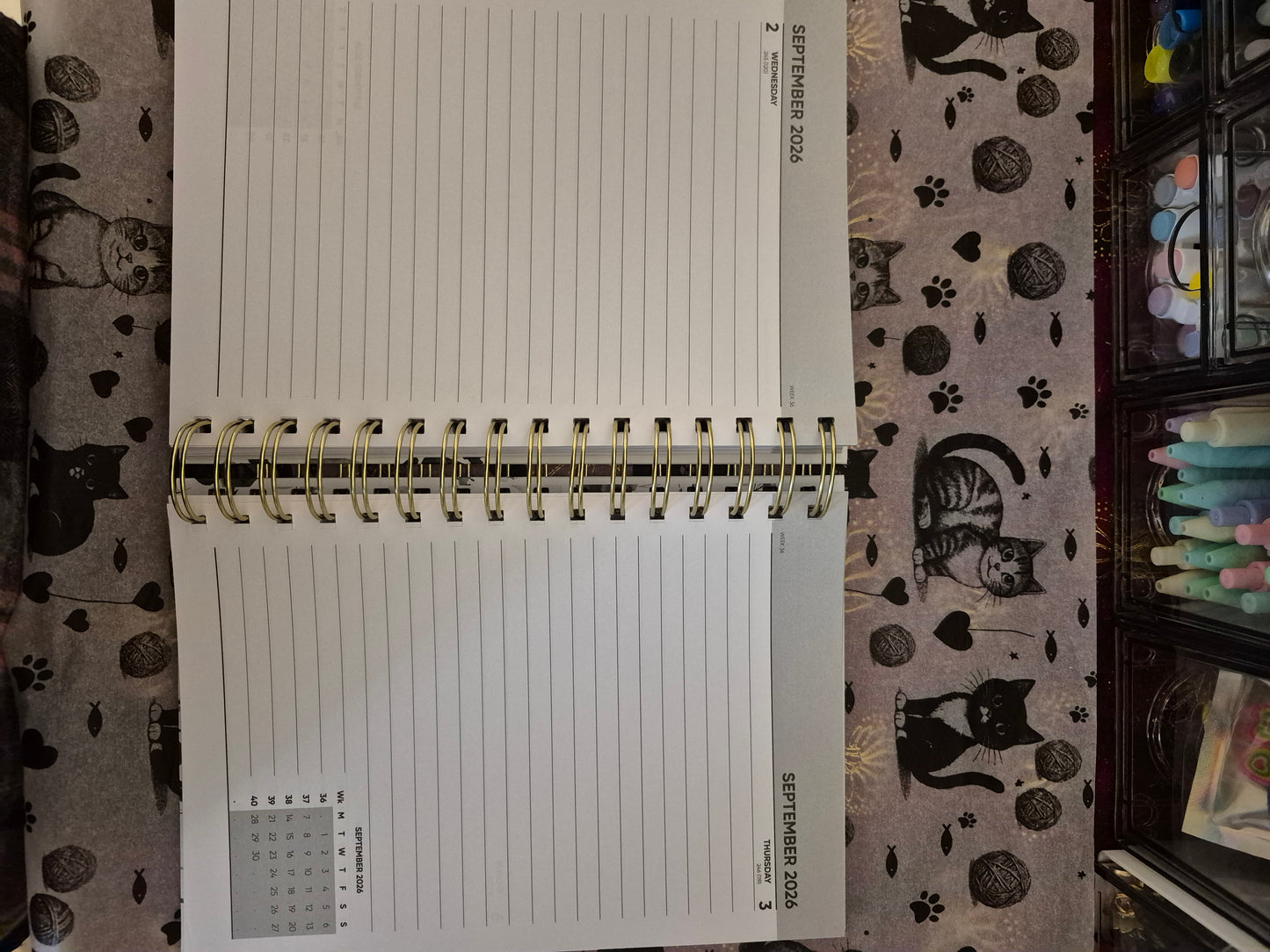 Black Rose 2026 Diary