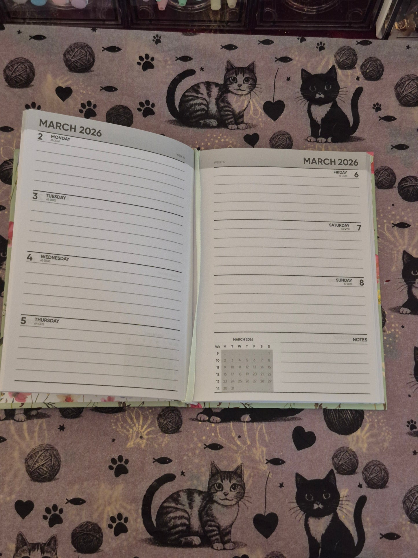 Fleur A6 2026 Diary