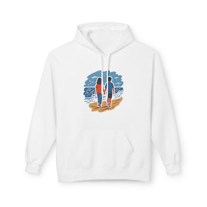 🌊 Ocean View Unisex Fleece Hoodie