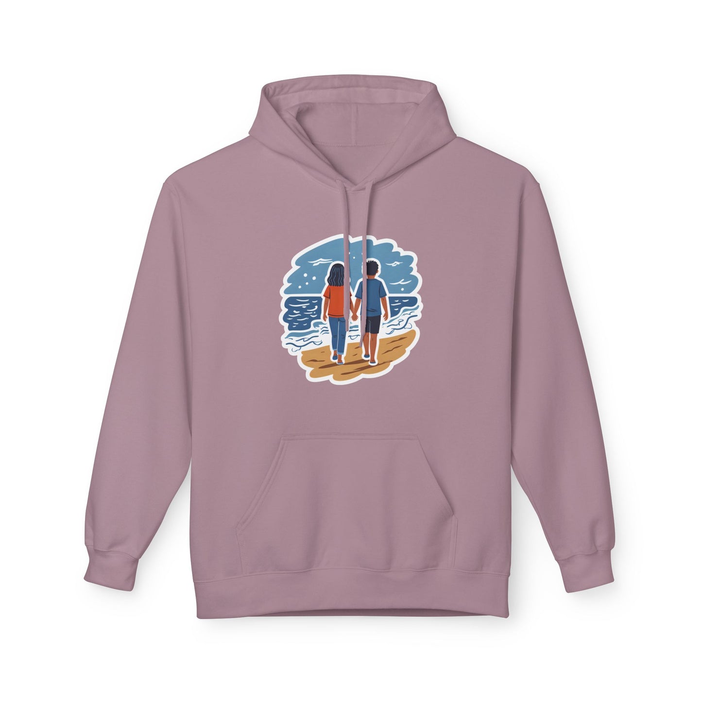 🌊 Ocean View Unisex Fleece Hoodie