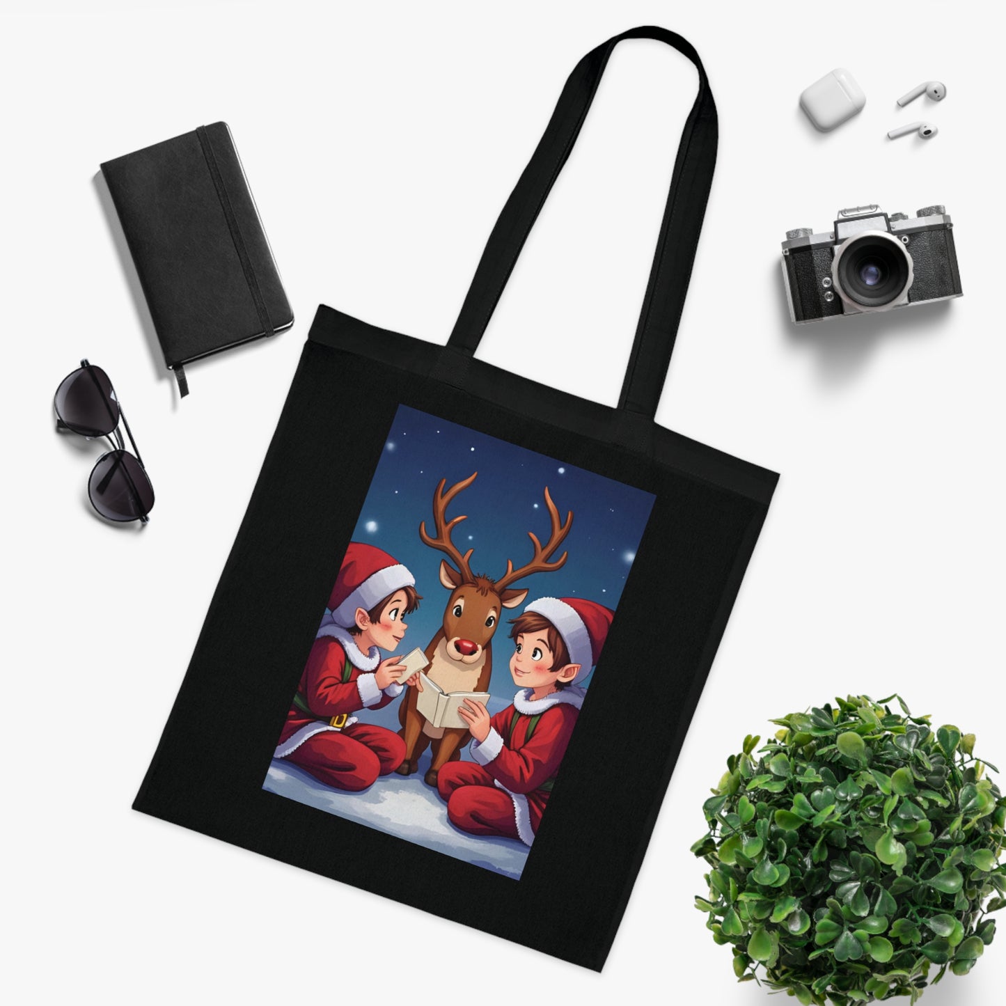 Letters To Rudolph Festive Christmas Tote Bag – 100% Cotton