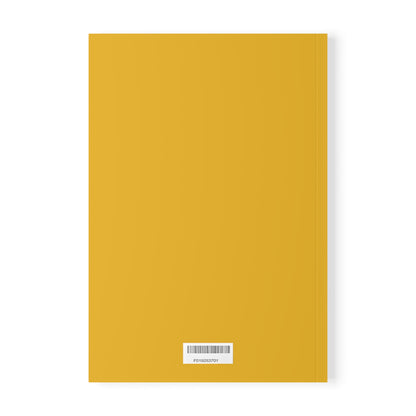 🌻 Sunlit Bloom – A5 Softcover Notebook