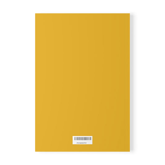 🌻 Sunlit Bloom – A5 Softcover Notebook
