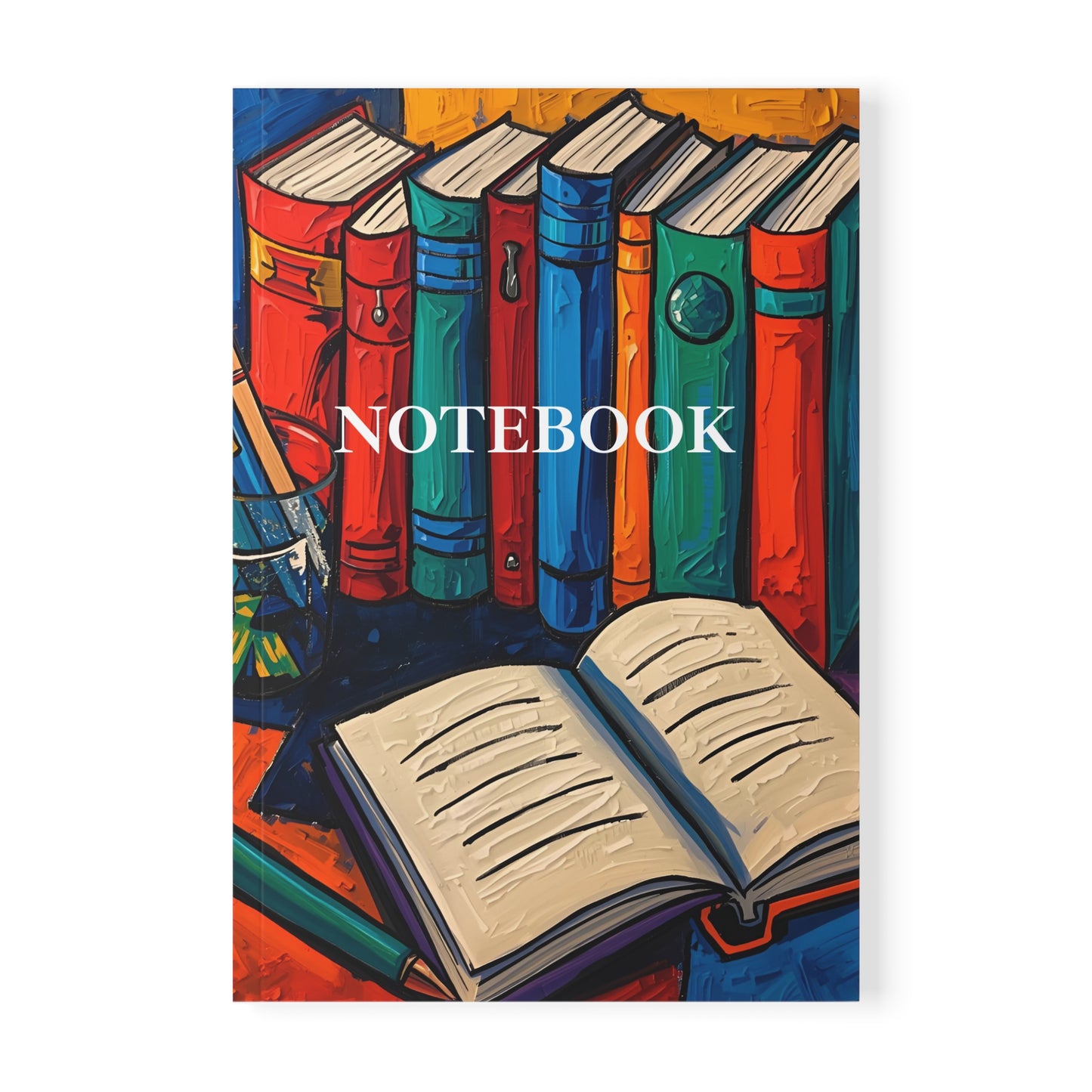 📚 The Reader’s Palette – A5 Softcover Notebook