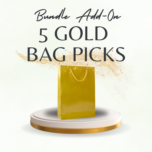 BUNDLE ADD ON - 5 EXTRA GOLD PICKS!