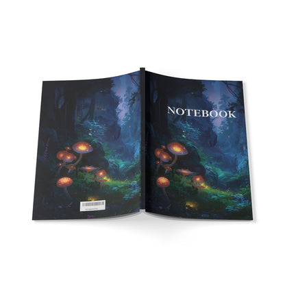 🌌 Moonlit Grove – A5 Softcover Notebook