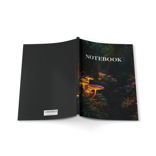 🍄 Enchanted Forest – A5 Softcover Notebook
