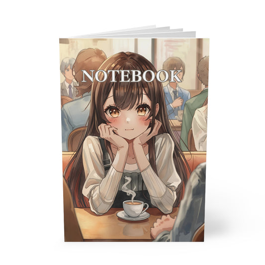 ☕ Coffee & Daydreams – A5 Softcover Notebook