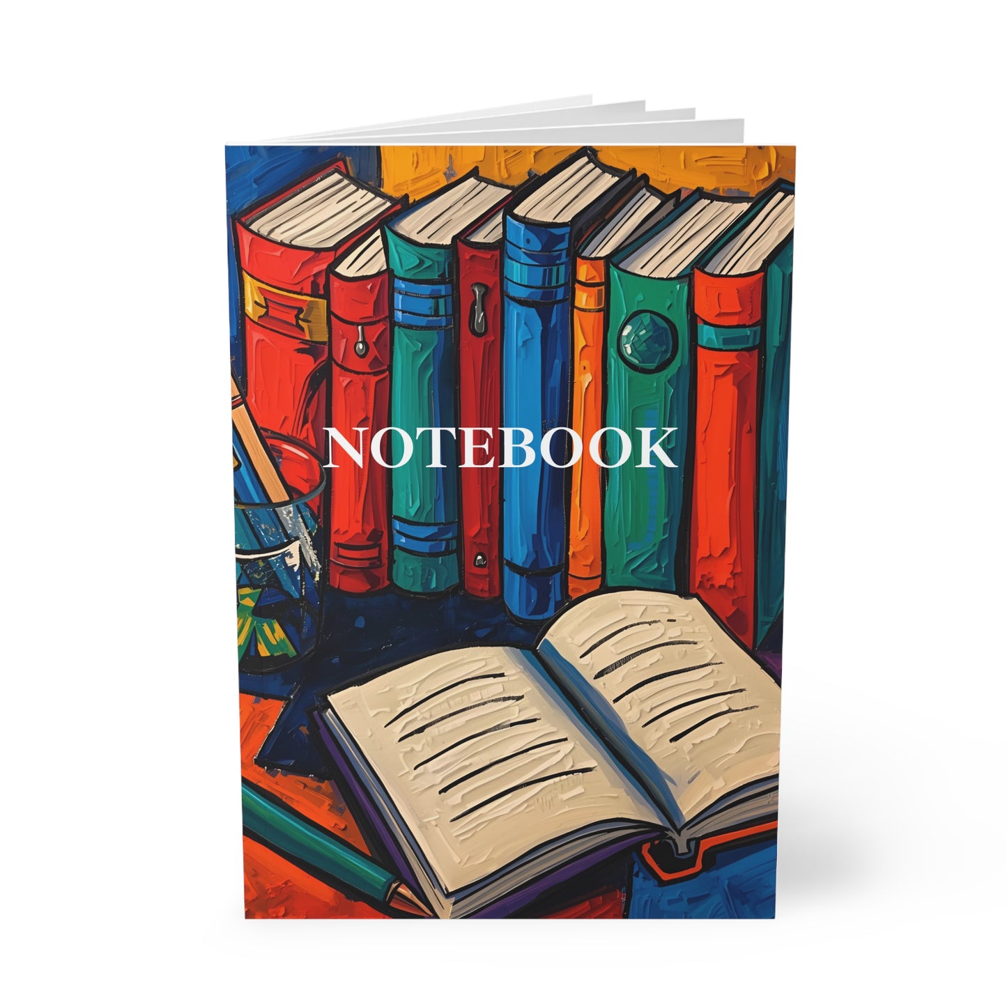 📚 The Reader’s Palette – A5 Softcover Notebook