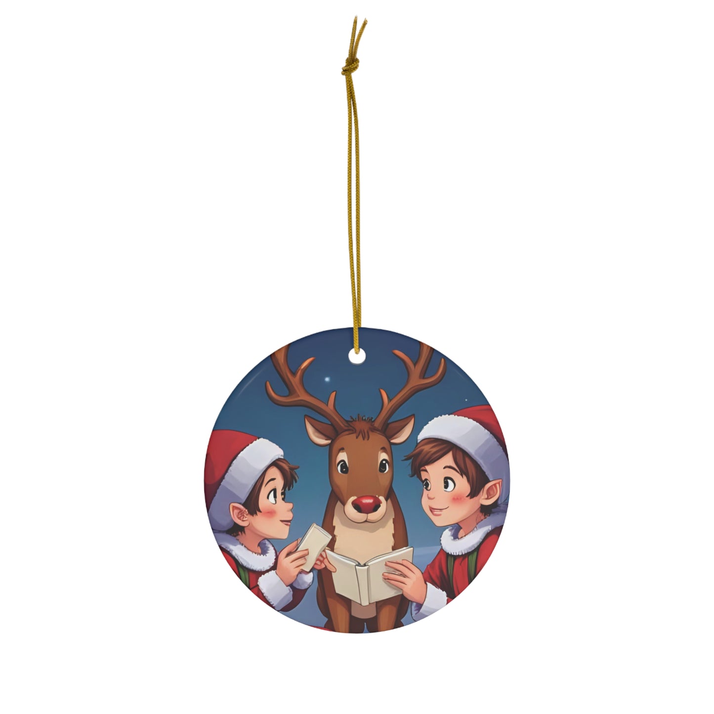 Letters to Rudolph Ceramic Ornament – Limited Edition Christmas Decoration