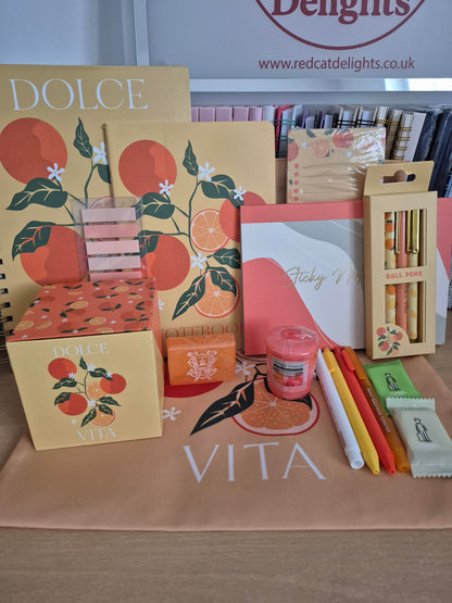 Sunkissed Orange Stationery Bundle