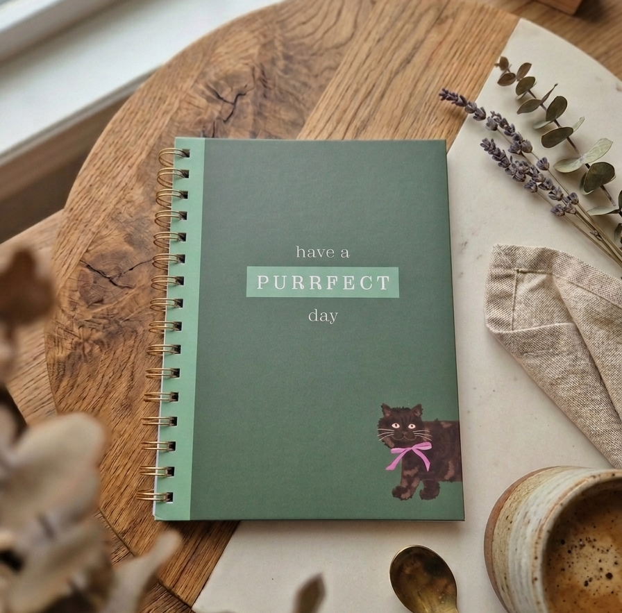 Cat Lover Stationery Bundle With FREE A5 Hardback Notebook!