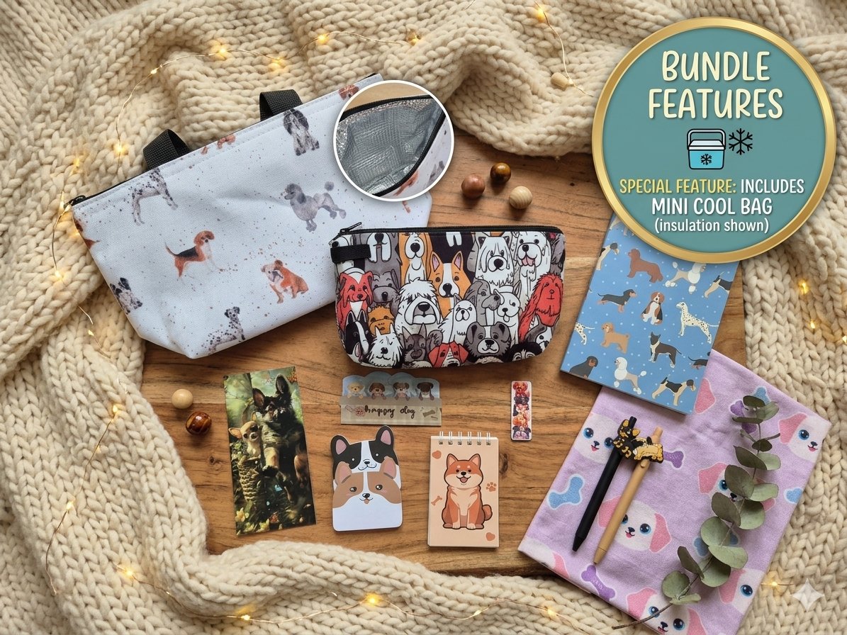 Dog Lover Stationery Bundle