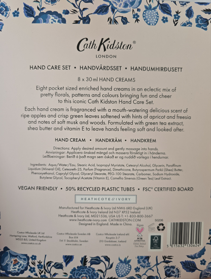 Cath Kidston Navy Carnation Hand Cream Set of 12